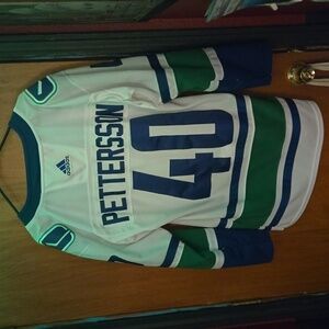 Vancouver Canucks Elias Petterson Jersey